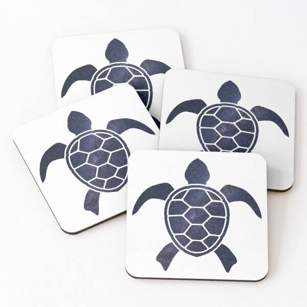 Item preview, Glowing Milky Way On Dark Sky Turtle | Colorful Turtle designed and sold by BopleDesigns.