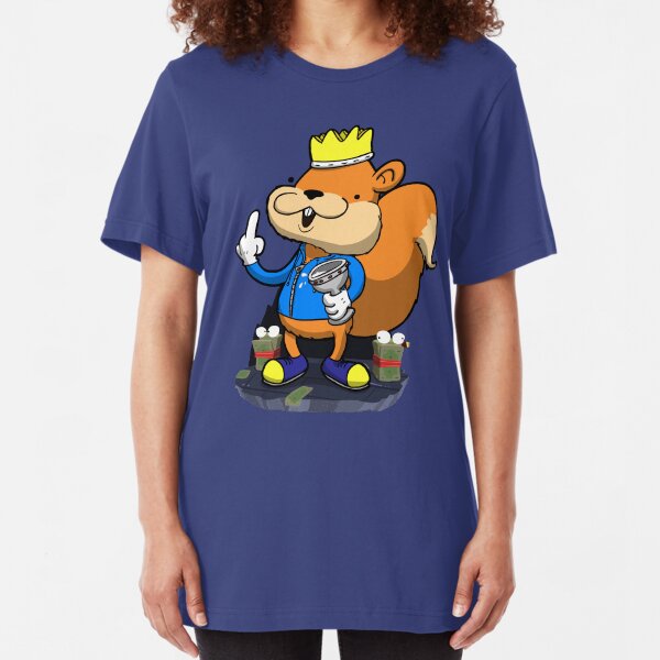 King of all the land! Slim Fit T-Shirt