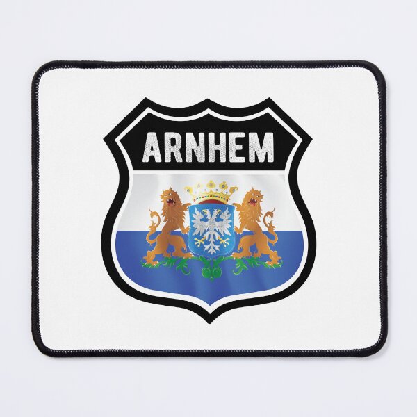 Item preview, Arnhem Netherlands Coat Of Arms Shield Flag designed and sold by RahallusNtx.