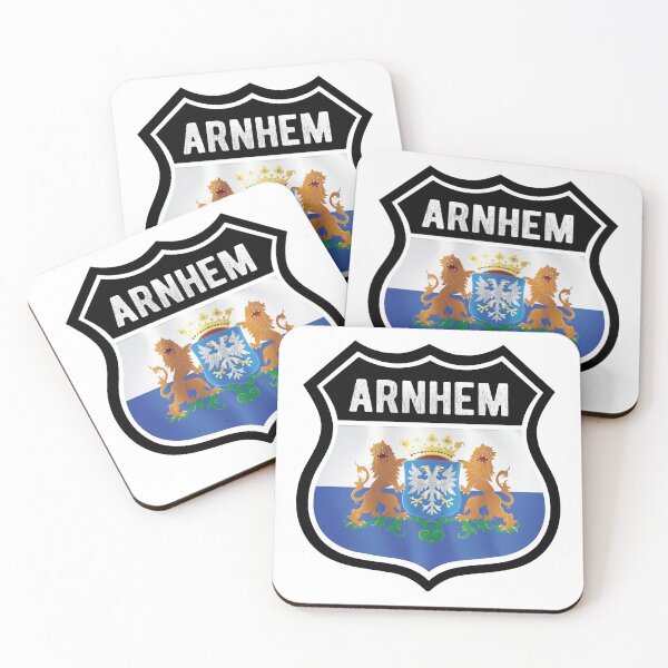 Item preview, Arnhem Netherlands Coat Of Arms Shield Flag designed and sold by RahallusNtx.