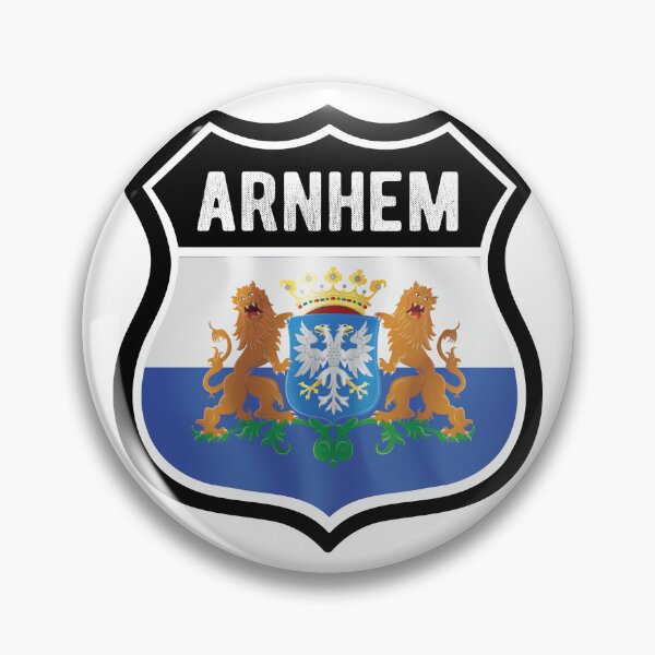 Item preview, Arnhem Netherlands Coat Of Arms Shield Flag designed and sold by RahallusNtx.