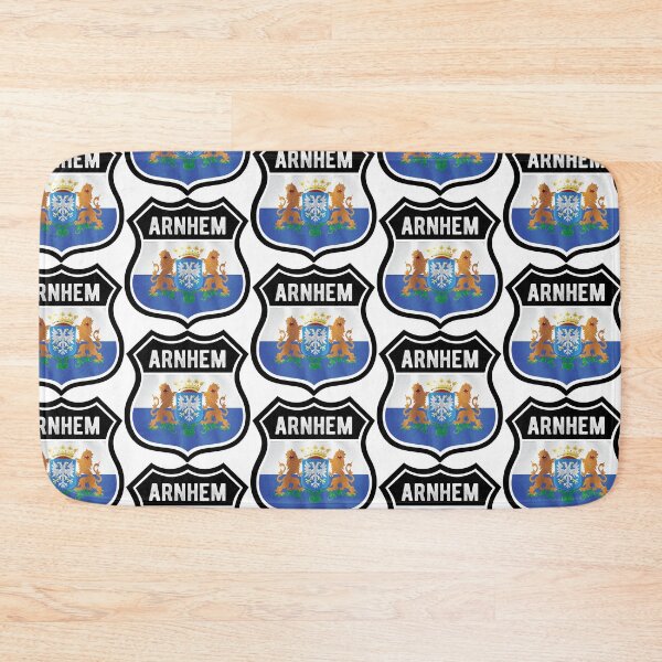 Item preview, Arnhem Netherlands Coat Of Arms Shield Flag designed and sold by RahallusNtx.