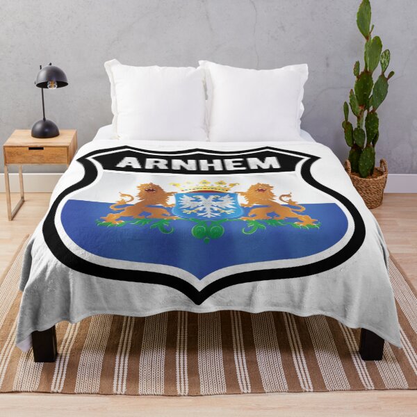 Item preview, Arnhem Netherlands Coat Of Arms Shield Flag designed and sold by RahallusNtx.