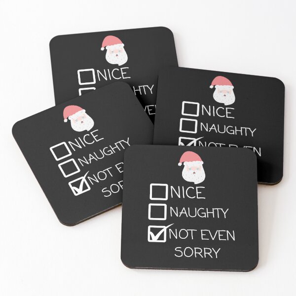 Item preview, Nice and naughty not even sorry. designed and sold by R2Dsign.