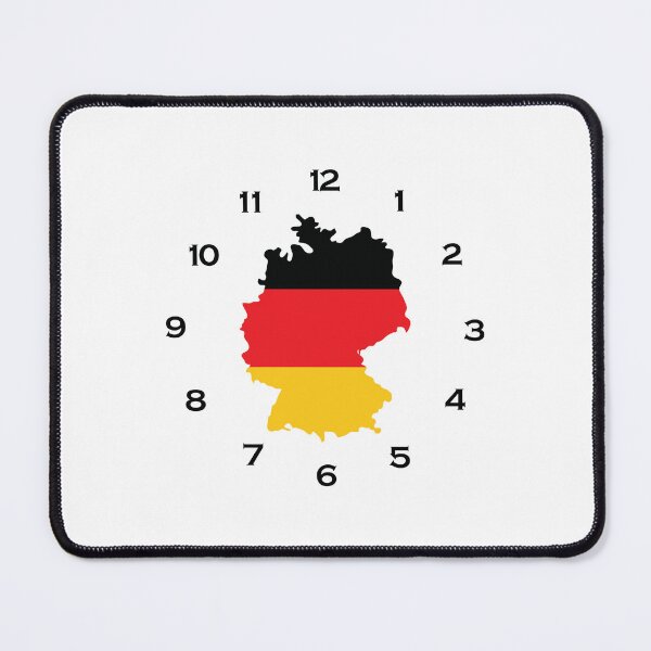 Item preview, germany flag map on a clock designed and sold by Tienda-Vane.