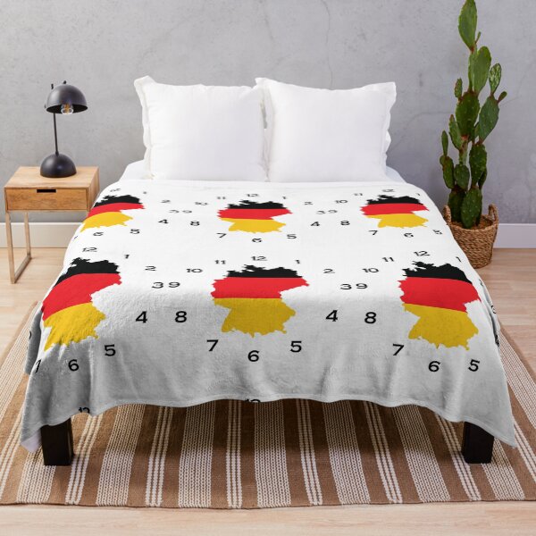 Item preview, germany flag map on a clock designed and sold by Tienda-Vane.