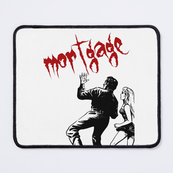 Item preview, 'Mortgage' Modern Horror Story - Retro Design for T-shirts, mugs, phone cases and other accessories designed and sold by Ridiculam Toga.
