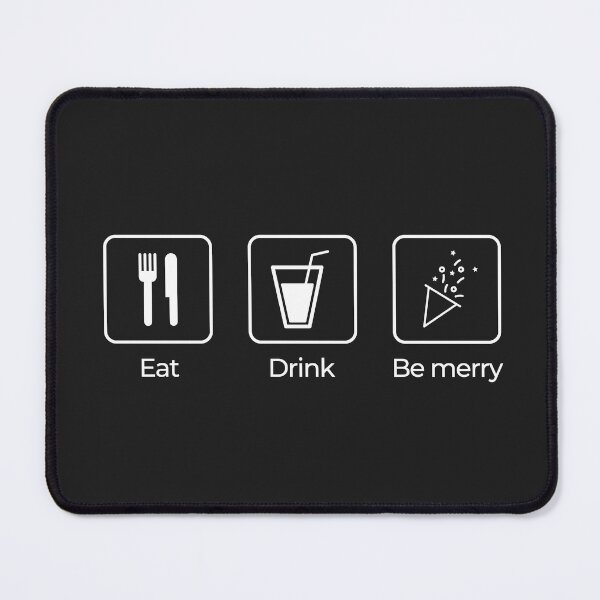 Item preview, EAT DRINK AND BE MERRY- INDIAN HEDONISM designed and sold by The Bookworm Store.