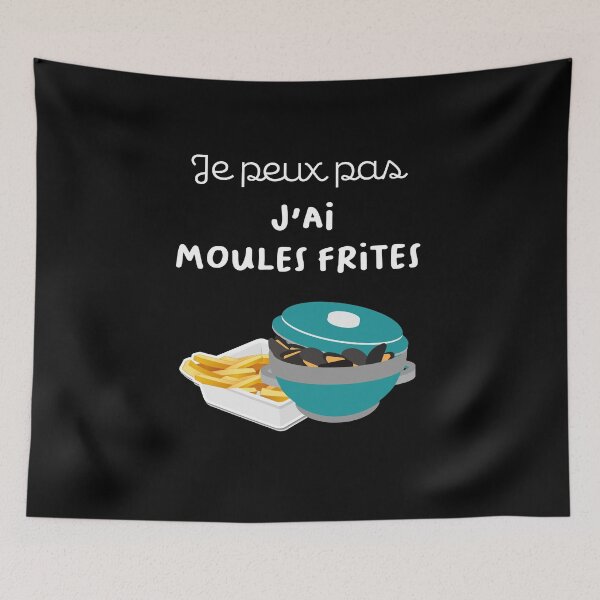 Item preview, I can't I have mussels and fries designed and sold by Catcrea.
