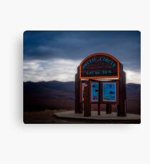 Arctic Circle Canvas Print