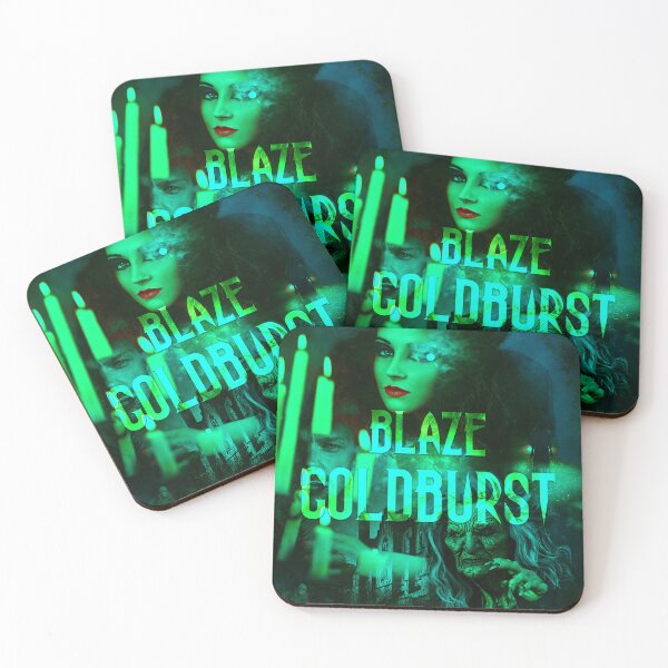 Item preview, Blaze Goldburst Horror Witch Wizard Spell designed and sold by Astral Karma.