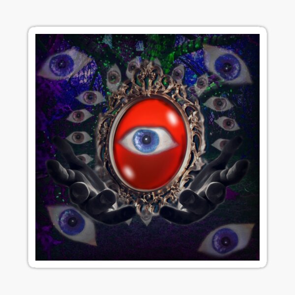 eye eyeball dreamcore weirdcore sticker by @nepentheis