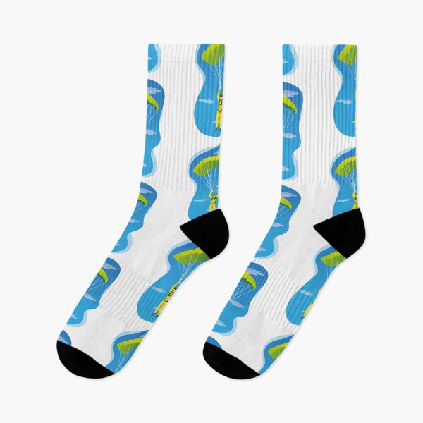 Item preview, Illustration represents a person, jumping from parachute. Ideal for materials on radical and institutional sports designed and sold by LucianoCosmo.