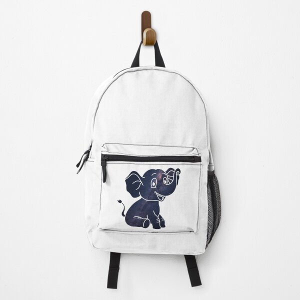 Item preview, Glowing Milky Way On Dark Sky Baby Elephant | Cute Baby Elephant designed and sold by BopleDesigns.
