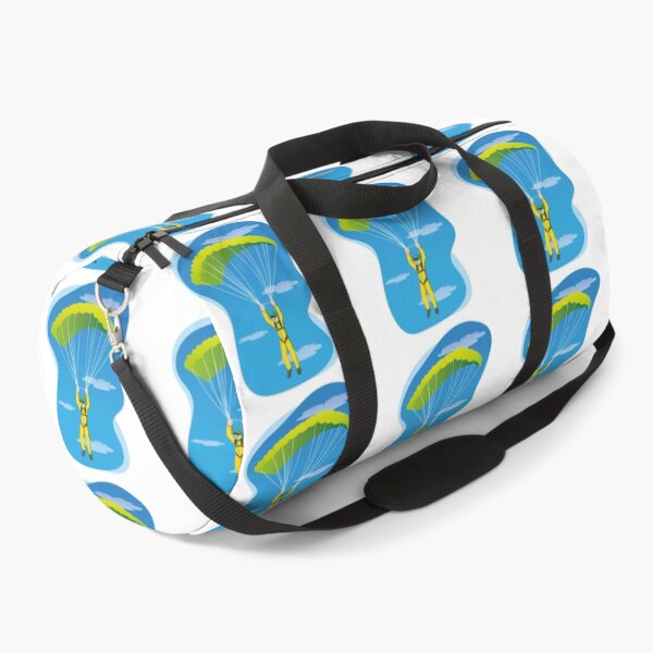Item preview, Illustration represents a person, jumping from parachute. Ideal for materials on radical and institutional sports designed and sold by LucianoCosmo.