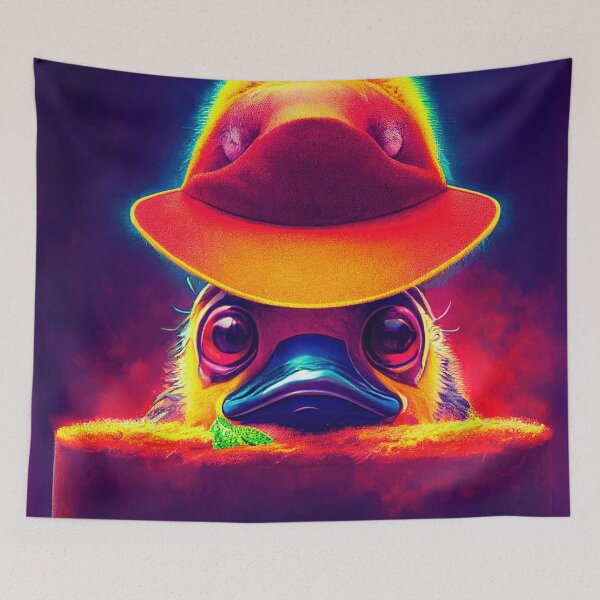 Item preview, Stoned platypus designed and sold by Hoity-Toity.