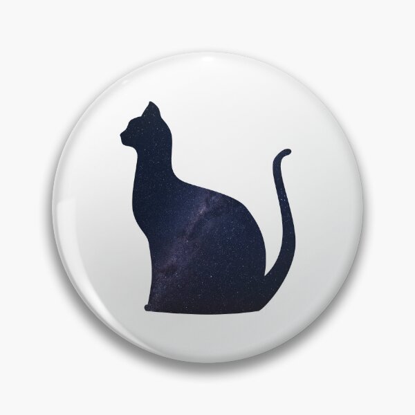Item preview, Glowing Milky Way On Dark Sky Cat | Colorful Cat designed and sold by BopleDesigns.