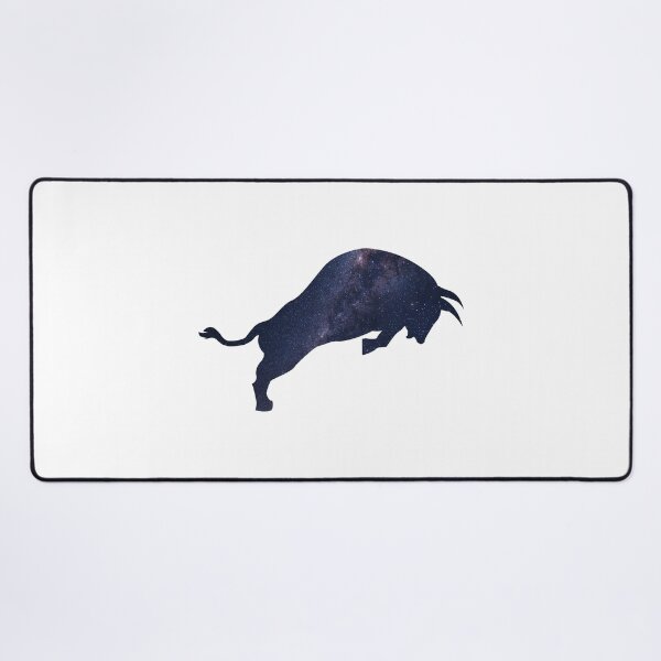 Item preview, Glowing Milky Way On Dark Sky Bull | Colorful Bull designed and sold by BopleDesigns.
