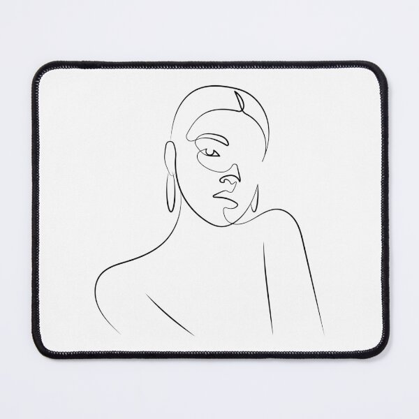 Item preview, Elegant Night | One Line Drawing | One Line Art | Minimal | Minimalist designed and sold by One-Line-Artist.