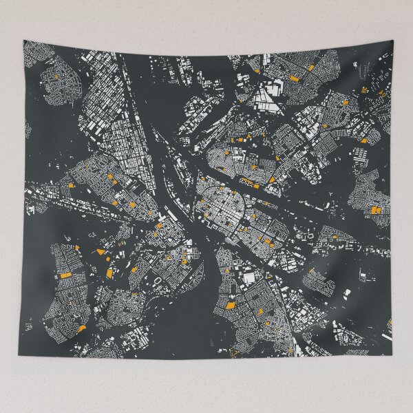 Item preview, Map of Mannheim with its schools in colour designed and sold by jean-nicolas.