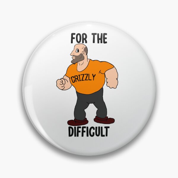 Item preview,  For the difficult grizzly bloatlord fitness motivation Chad designed and sold by Captain-Jackson.
