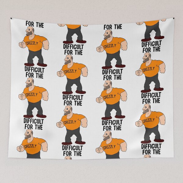 Item preview,  For the difficult grizzly bloatlord fitness motivation Chad designed and sold by Captain-Jackson.