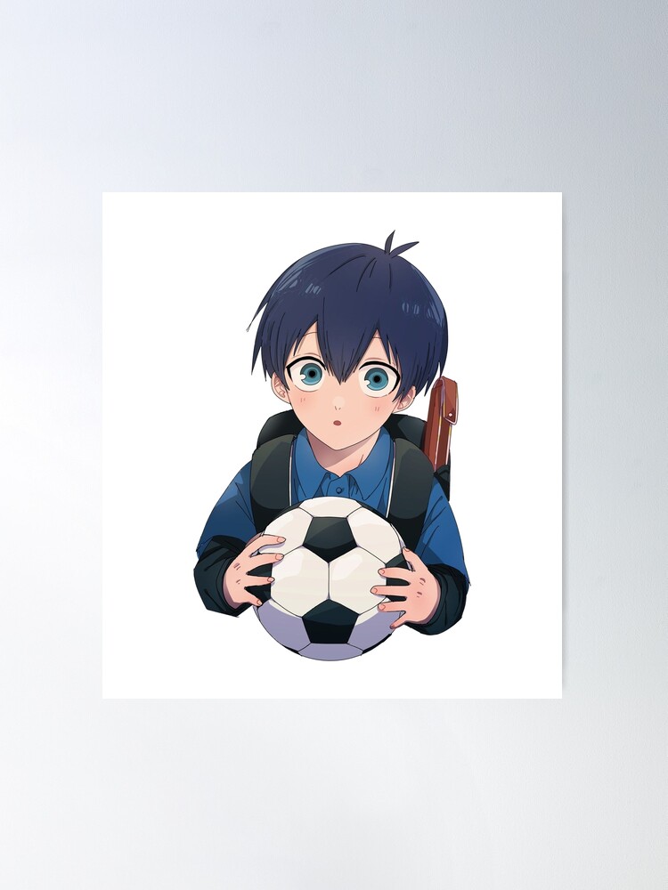 Isagi Yoichi Blue Lock Anime Poster - Merch Fuse