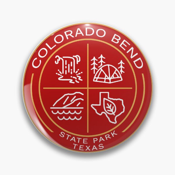 Item preview, Colorado Bend State Park TX Heraldic Logo designed and sold by VanyaKar.