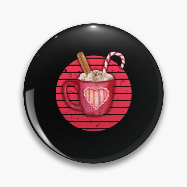 Item preview, Hot Chocolate Mug with Cinnamon Stick and Christmas Candy  designed and sold by Kubala.