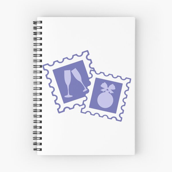 Item preview, Wine Glasses Tree Ornament Post Stamps designed and sold by TasimaDesign.
