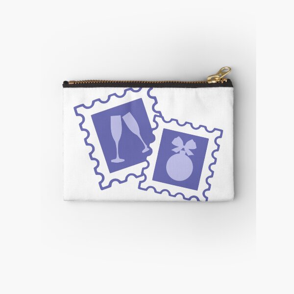 Item preview, Wine Glasses Tree Ornament Post Stamps designed and sold by TasimaDesign.