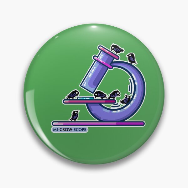 Item preview, Microscope Science Pun designed and sold by Flaming Imp.