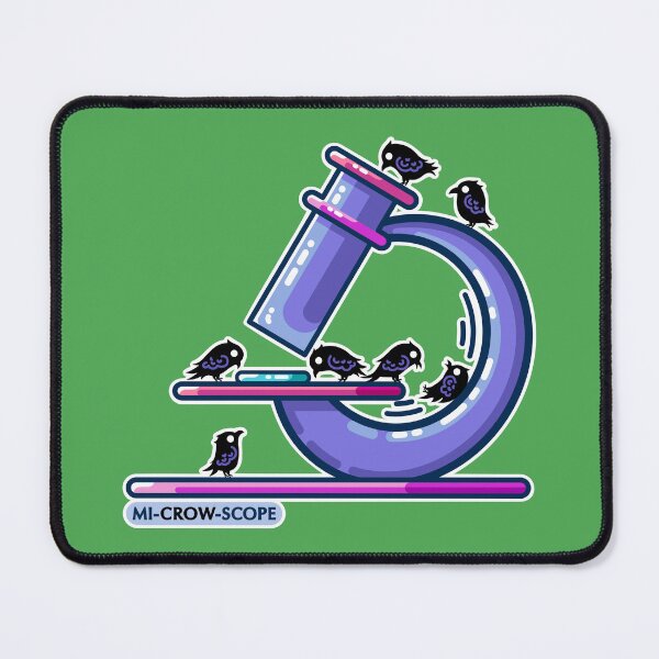Item preview, Microscope Science Pun designed and sold by Flaming Imp.