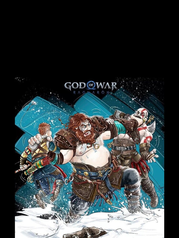 God of War Ragnarok funny Thor Poster Essential T-Shirt for Sale