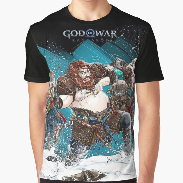 New God of War Ragnarok Art Kratos Tyr Odin thor Atreus Game T-Shirt boys t  shirts funny t shirts tees men graphic t shirts - AliExpress