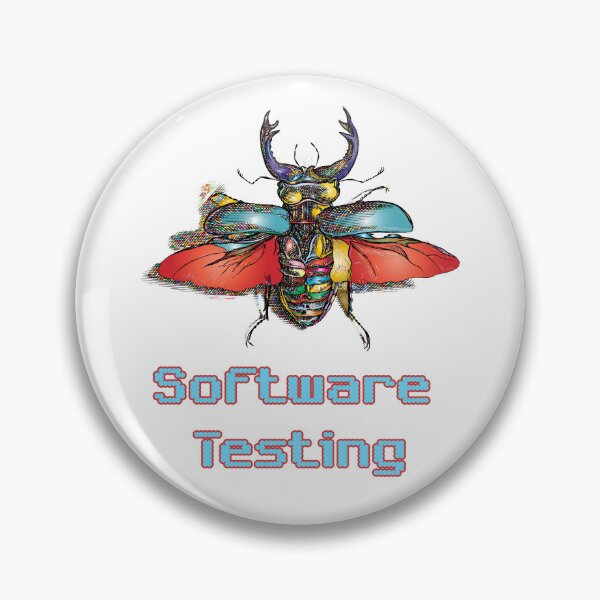 Item preview, 'Software Testing' Colored - Retro Design for T-shirts, mugs, phone cases and other accessories designed and sold by Ridiculam Toga.