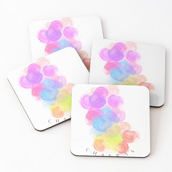 Item preview, Abstract Chakras - Pastel Colors - Alcohol Ink designed and sold by MindedInc.