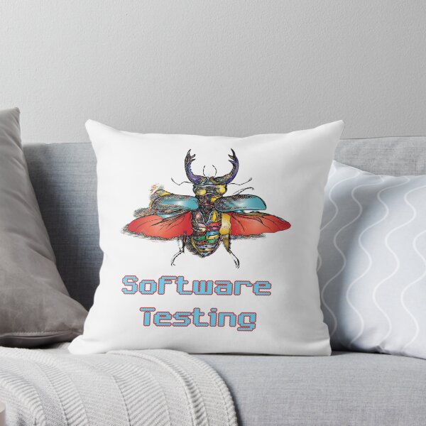 Item preview, 'Software Testing' Colored - Retro Design for T-shirts, mugs, phone cases and other accessories designed and sold by Ridiculam Toga.