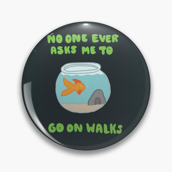 Item preview, No on ever asks me to go on walks  designed and sold by regsdoodles.