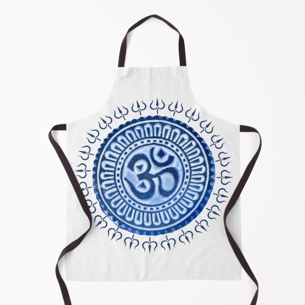 Item preview, Hand Drawn Illustration of 'Om' with 'Trishul' (Trident) of Lord Shiva designed and sold by deepakrode7.