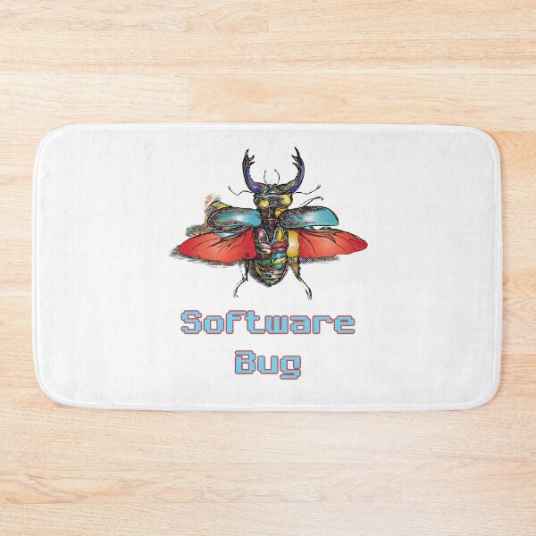 Item preview, 'Software Bug' Colored - Retro Design for T-shirts, mugs, phone cases and other accessories designed and sold by Ridiculam Toga.