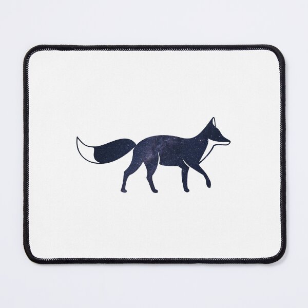 Item preview, Glowing Milky Way On Dark Sky Fox | Colorful Fox designed and sold by BopleDesigns.