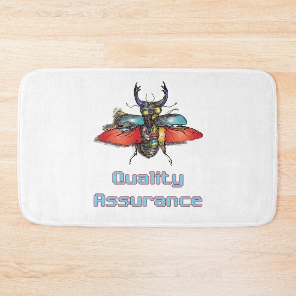 Item preview, 'Quality Assurance' Colored - Retro Design for T-shirts, mugs, phone cases and other accessories designed and sold by Ridiculam Toga.