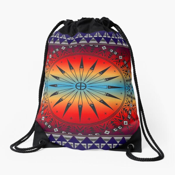 Morning Sky Drawstring Bag
