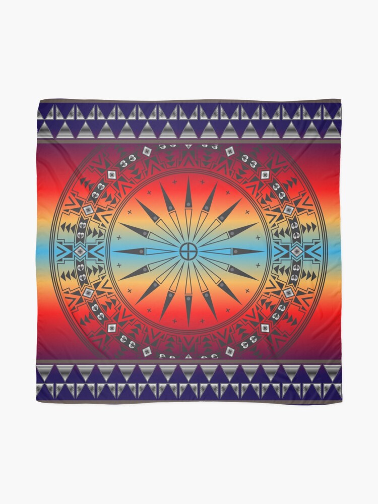 Alternate view of Morning Sky Scarf