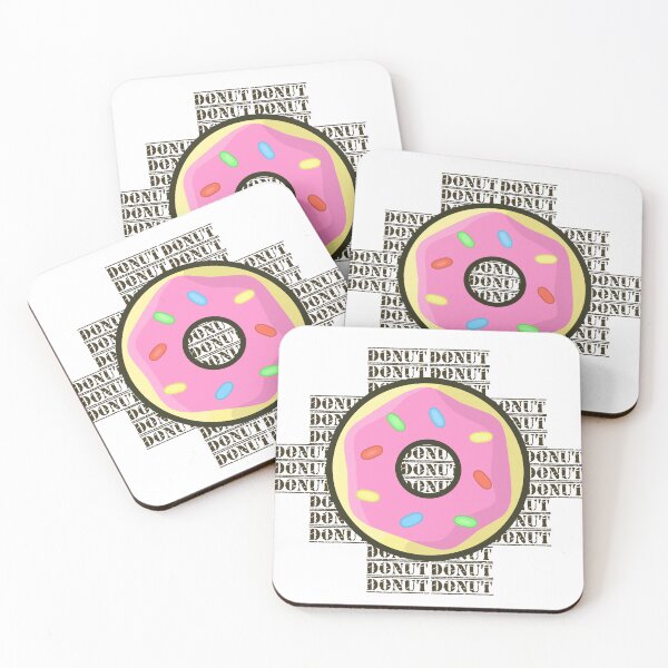 Item preview, Glazed Donut + Donut Text Background designed and sold by EnzoVectorism.