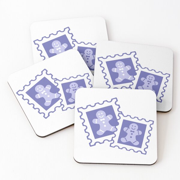 Item preview, Christmas Cookies Post Stamps designed and sold by TasimaDesign.