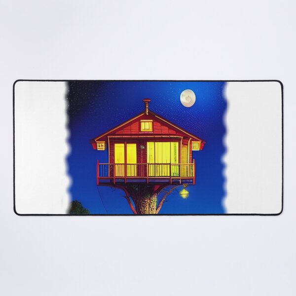 Item preview, Tree House At Night The Moon Shines designed and sold by entrys.