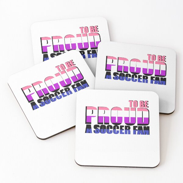 Item preview, Gender Fluid Proud to be a Soccer Fan designed and sold by MimsTees.