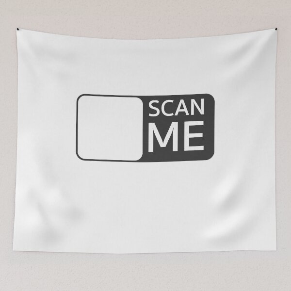Item preview, SCAN ME: QR CODE FUNNY designed and sold by kelsether.